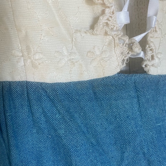 Vintage Boho Maxi Dress, Prairie Dress, Hippie - Picture 10 of 10